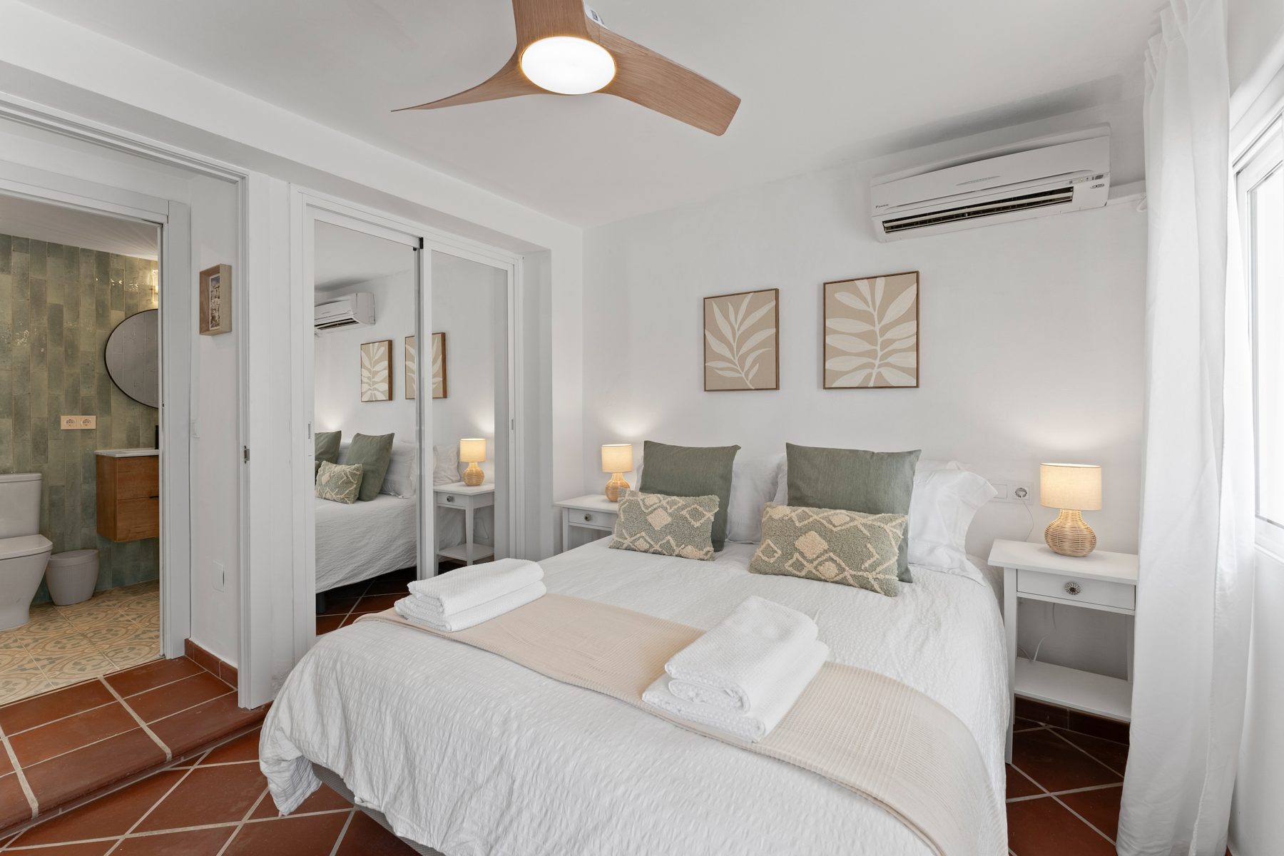 Bedroom two, wide view