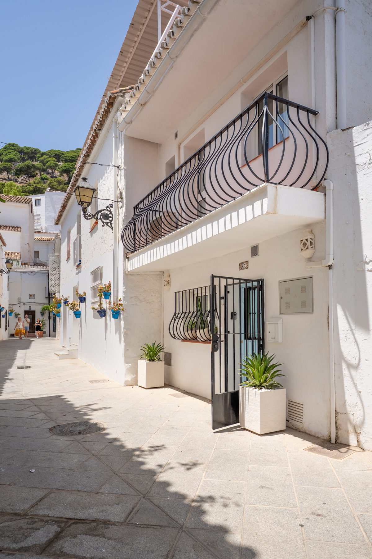 Cobbled lane in Mijas Pueblo