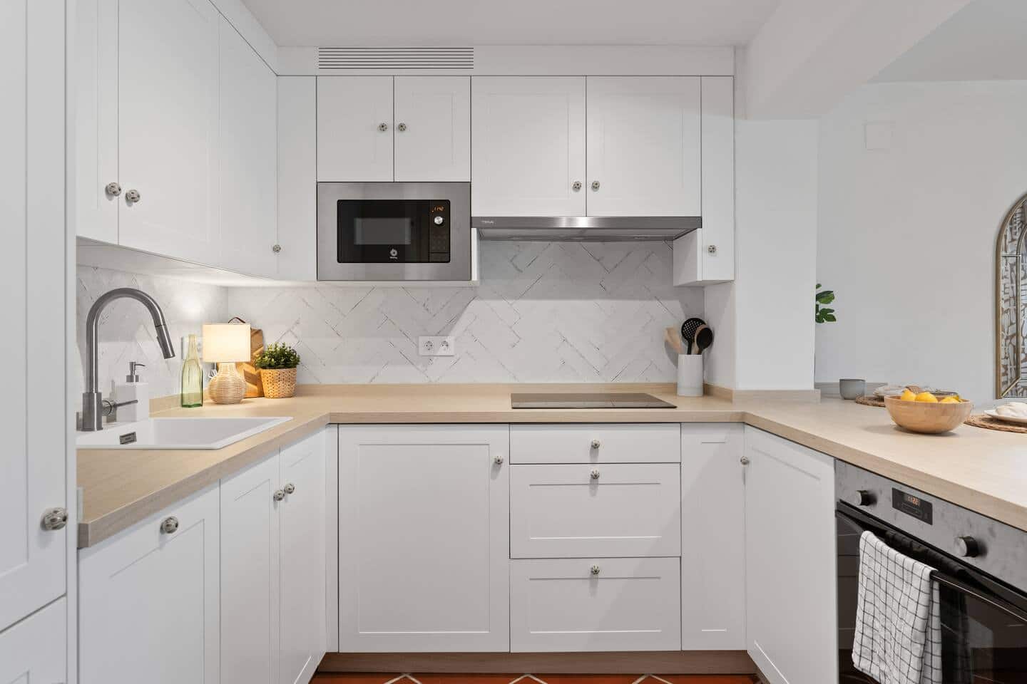 Full kitchen in the casita